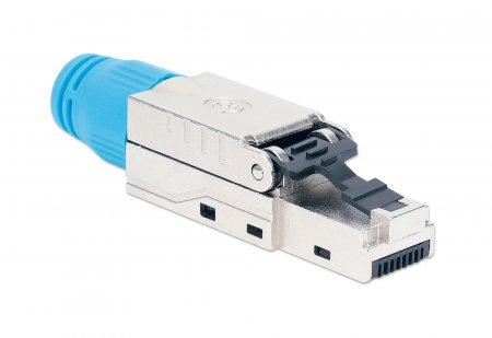 INTELLINET INT Cat8 STP Tooless RJ 45 Modular Field Plug (791199)