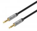 MANHATTAN MH Stereo Cable, Male/Male, 3.5mm AUX, gold plated, 5m