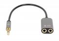 MANHATTAN Headset Adapter Cable With  (356107)
