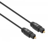Manhattan MH Toslink Cable, Male/ Male,  gold plated, 3m (356084)