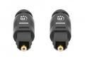 MANHATTAN MH Toslink Cable, Male/ Male,  gold plated, 1m (356060)