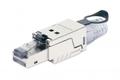 INTELLINET INT Cat6a STP Tooless RJ 45 Modular Field Plug, w-Pull Ring