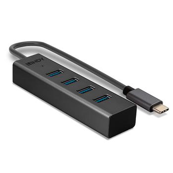 LINDY 4 Port USB 3.2 Type C Hub (43325)