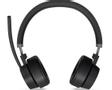 LENOVO o Go - Headset - on-ear - Bluetooth - wireless, wired - active noise cancelling - USB-C - thunder black - Certified for Skype for Business, Certified for Microsoft Teams - for ThinkCentre M75t Gen 2,  (4XD1C99222)