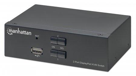MANHATTAN MH 2-Port DisplayPort KVM Switch (153546)