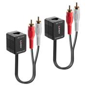 LINDY Extender RCA Audio > RJ45 Cat.5/6 UTP Max 100m