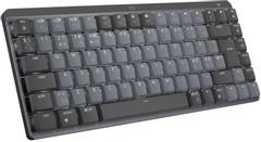 LOGITECH MX Mechanical Mini Minimalist Wireless Illuminated Keyboard GRAPHITE (PN) 2.4GHZ/BT TACTILE