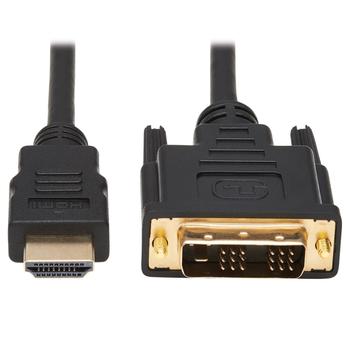 TRIPP LITE Eaton - Adapter cable - DVI-D male to HDMI male - 1.8 m - double shielded - black (P566-006)