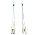 TRIPP LITE TRIPPLITE 10Gb Duplex Multimode 50/125 OM3 LSZH Fiber Patch Cable LC/LC - Aqua 3M 10ft.
