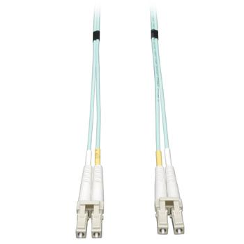 TRIPP LITE TRIPPLITE 10Gb Duplex Multimode 50/125 OM3 LSZH Fiber Patch Cable LC/LC - Aqua 3M 10ft. (N820-03M)