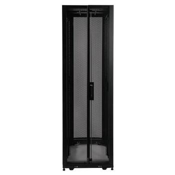 TRIPP LITE 42U Rack Enclosure Server Cabinet Doors No Sides 3000lb Capacity - Rack skåp - svart - 42U - 19" (SR42UBEXP)