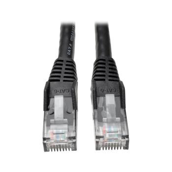 TRIPP LITE TRIPPLITE Cat6 Gigabit Snagless Molded UTP Ethernet Cable RJ45 M/M Black 5ft. 1.52m (N201-005-BK)