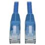 TRIPP LITE TRIPPLITE Cat6 Gigabit Snagless Molded UTP Ethernet Cable RJ45 M/M Blue 7ft. 2.13m
