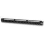TRIPP LITE TRIPPLITE 24-Port 1U Rack-Mount Cat6/Cat5 Feedthrough Patch Panel RJ45 Ethernet TAA