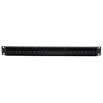 TRIPP LITE TRIPPLITE 24-Port 1U Rack-Mount Cat6/Cat5 Feedthrough Patch Panel RJ45 Ethernet TAA (N254-024)