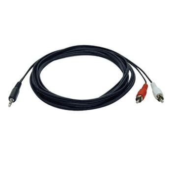 TRIPP LITE TRIPPLITE 3.5mm Mini Stereo to RCA Audio Y Splitter Adapter Cable M/2xM 6ft. 1.8m (P314-006            )