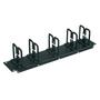 TRIPP LITE TRIPPLITE SmartRack 2U Horizontal Cable Manager - Flexible ring type