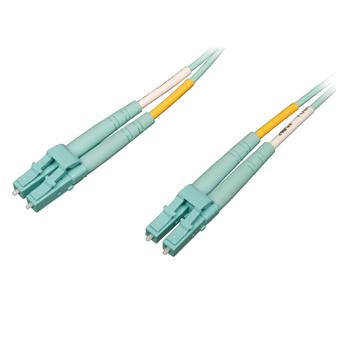 TRIPP LITE TRIPPLITE 10Gb/ 100Gb Duplex Multimode 50/125 OM4 LSZH Fiber Patch Cable LC/LC Aqua 2M 6ft. 1.83m (N820-02M-OM4)