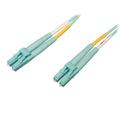 TRIPP LITE TRIPPLITE 10Gb/100Gb Duplex Multimode 50/125 OM4 LSZH Fiber Patch Cable LC/LC - Aqua 1M 3ft.