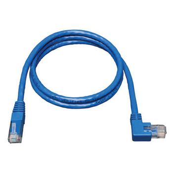 TRIPP LITE Right-Angle Cat6 Gigabit  (N204-010-BL-RA)
