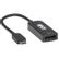 TRIPP LITE TRIPPLITE USB-C to DisplayPort Active Adapter Cable with Equalizer M/F UHD 8K HDR DP 1.4 Black 6inch 15.2cm
