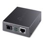 TP-LINK 10/100 Mbps RJ45 to 100 Mbps Single-mode SC WDM Bi-Directional Fiber Converter With 1-Port PoE PORT: 1   100Mbps SC Port,  1   10/100M PoE RJ45 Port (Auto MDI/MDIX) SPEC: 802.3af,  15.4W PoE Budget,   (TL-FC111PB-20)