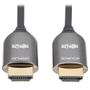 TRIPP LITE TRIPPLITE 8K HDMI Plenum-Rated Fiber Active Optical Cable AOC 8K UHD 60Hz HDR M/M Black 20m