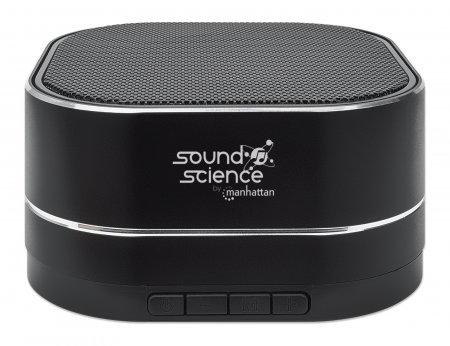 MANHATTAN MH BT Lautsprecher schwarz aus Metal (164993)