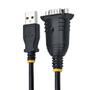 STARTECH 3FT USB TO SERIAL CABLE - WIN/MAC - PROLIFIC IC CABL (1P3FP-USB-SERIAL)