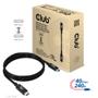 CLUB 3D USB4 GEN3X2 TYPE-C BI-DIRECTIONAL CABLE 8K60HZ DATA 40GBPS PD 240W 48V/5A EPR M/M 1M/3.28FT (CAC-1576)