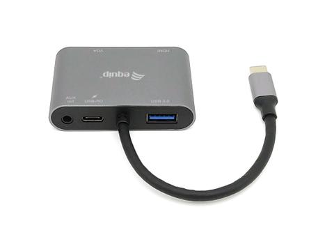 EQUIP Usb-C 5 In 1 Multifunctional  (133483)