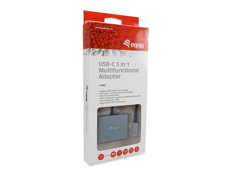 EQUIP Usb-C 5 In 1 Multifunctional  (133483)