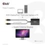 CLUB 3D MINI DISPLAYPORT TO DUAL LINK DVI HDCP OFF VERSION FOR APPLE CINEMA DISPLAYS ACTIVE ADAPTER (CAC-1130-A)