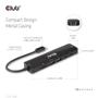 CLUB 3D USB GEN1 TYPE-C 6-IN-1 HUB WITH HDMI 8K30HZ 2XUSB TYPE-A RJ45 AND 2XUSB TYPE-C DATA AND PD CHARGING 100 WATT (CSV-1596)