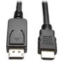 TRIPP LITE TRIPPLITE DisplayPort 1.2 to HDMI Adapter Cable DP with Latches to HDMI M/M 4K 6ft. 1.8m