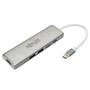 TRIPP LITE TRIPPLITE USB-C Dock 4K HDMI USB 3.2 Gen 1 USB-A Hub Ports Memory Card 60W PD Charging