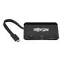 TRIPP LITE TRIPPLITE USB-C Multiport Adapter - 4K HDMI USB-A Self-Storing Cable 100W PD Charging Black (U444-T6N-H4UBC)