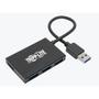 TRIPP LITE TRIPPLITE 4-Port USB 3.0 SuperSpeed Slim Hub 5Gbps 4x USB-A Portable Aluminum (U360-004-4A-AL)