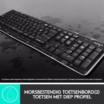 Logitech MK270 Wireless Combo - tastatur- og mussett - Tysk Inn-enhet (920-004511)