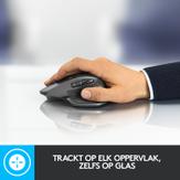 Logitech MX Master 2S - mus - Bluetooth,  2.4 GHz - grafitt (910-005966)