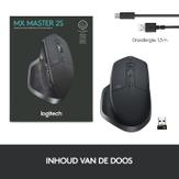 Logitech MX Master 2S - mus - Bluetooth,  2.4 GHz - grafitt (910-005966)