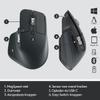 LOGITECH MX Master 3 Advanced Wireless Mouse - GRAPHITE - 2.4GHZ/BT - EMEA (910-005694)