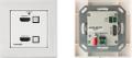 KRAMER WP-211X | 2x1 4K HDR HDMI Wallâ€“Plate Auto Switcher | 2in x 1out | 3840x2160 60Hz 4:4:4 | Switch