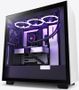 NZXT H7 Midi Tower Black, White