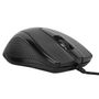 TARGUS Full-Size - Mouse - antimicrobial - optical - wired - USB - black (AMU81AMGL)