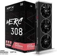 XFX Radeon RX 6650 XT MERC 308 BLACK RDNA2 Gaming GPU, 8GB GDDR6, PCie 4.0, opp til 2694MHz