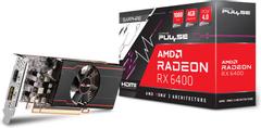 SAPPHIRE PULSE AMD RX 6400 GAMING 4GB GDDR6 HDMI / DP LP CTLR