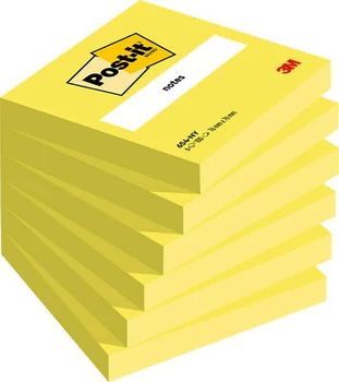 3M Post-it Notes 76x76 neon gul (7100180386*6)