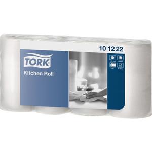 TORK Køkkenrulle,  Tork Plus, 2-lags, 16,6m x 20,9cm, Ø10,4cm, hvid, blandingsfibre (11752703*32)