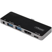 STARTECH USB C MULTIPORT ADAPTER 4K 60HZ 100W PD PASSTHROUGH - 3PORT USB